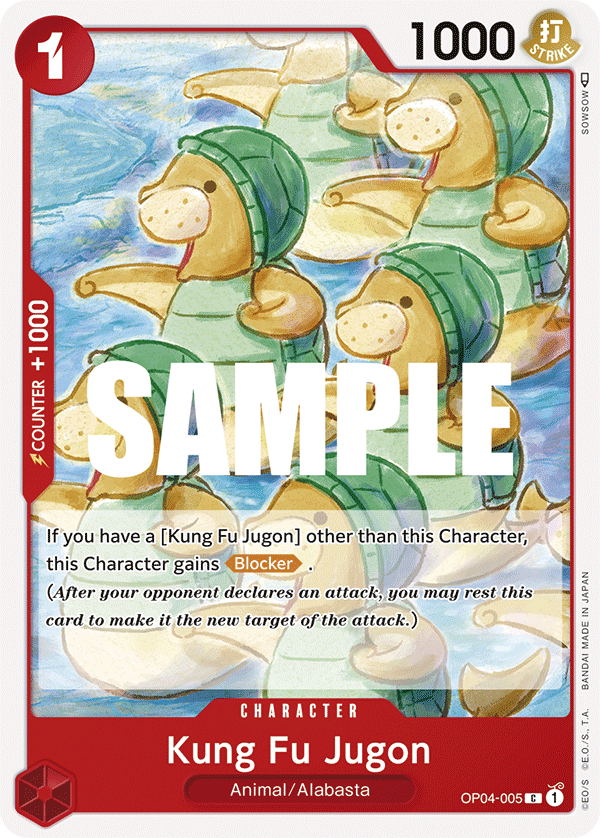 Kung Fu Jugon OP04-005 One Piece Card Game