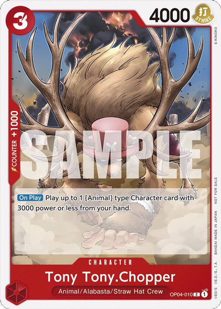 Tony Tony.Chopper [Tournament Pack] OP04-010 One Piece Card Game