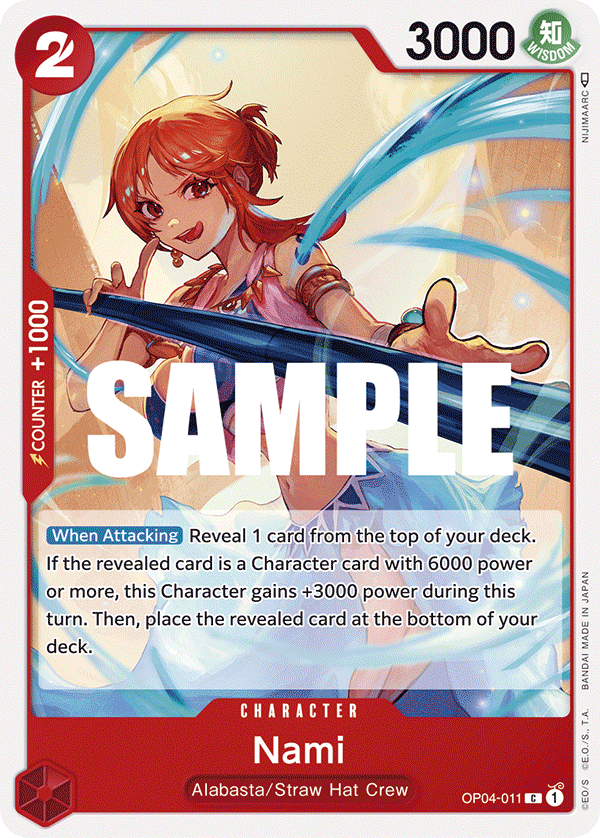 Nami [Pre-Release] OP04-011 One Piece Card Game