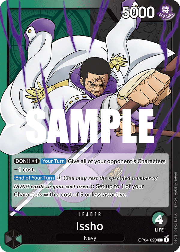 Issho OP04-020 One Piece Card Game