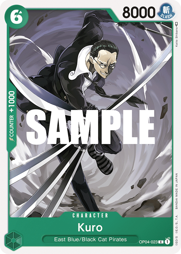 Kuro OP04-023 One Piece Card Game
