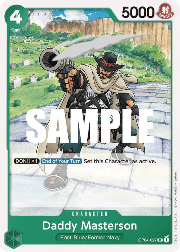 Daddy Masterson OP04-027 One Piece Card Game