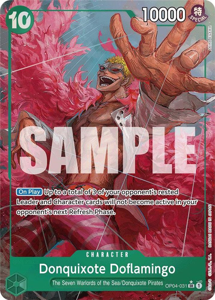 Donquixote Doflamingo [PRB01] OP04-031 One Piece Card Game