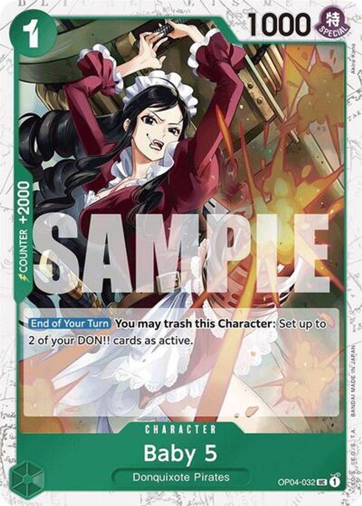 Baby 5 [Full Art PRB01] OP04-032 One Piece Card Game
