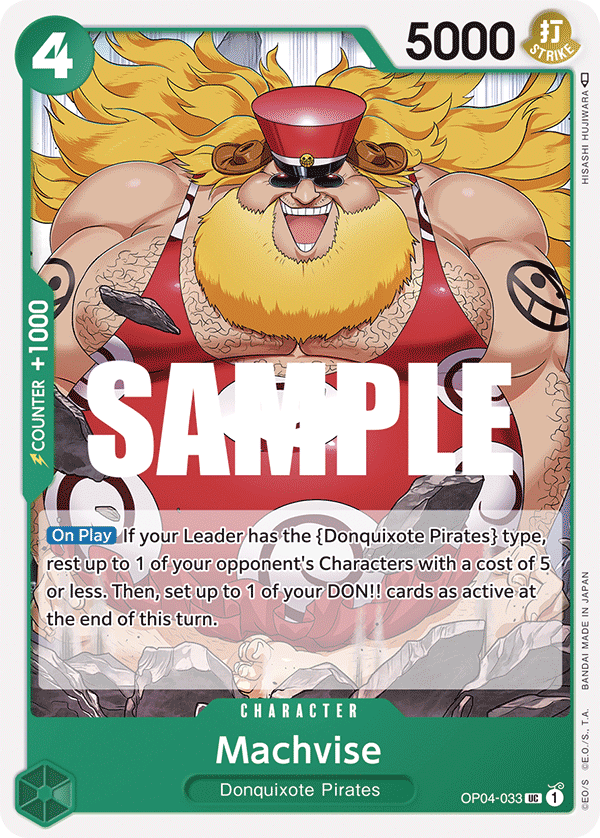 Machvise OP04-033 One Piece Card Game