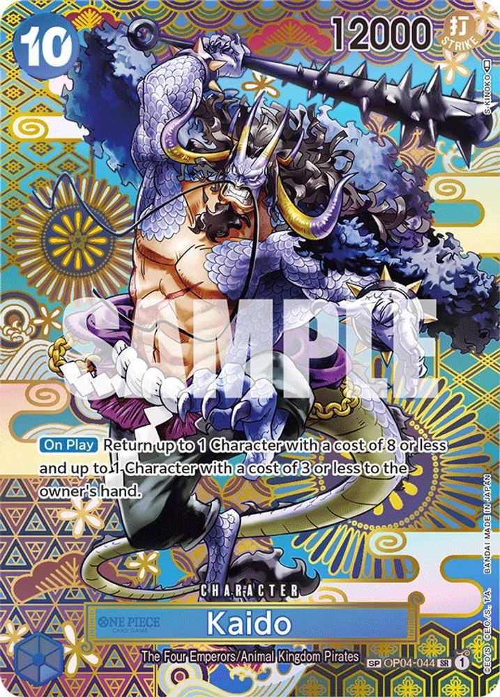 Kaido [SP] OP04-044 One Piece Card Game