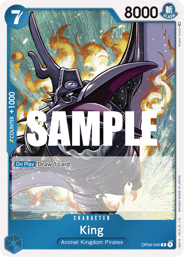 King OP04-045 One Piece Card Game