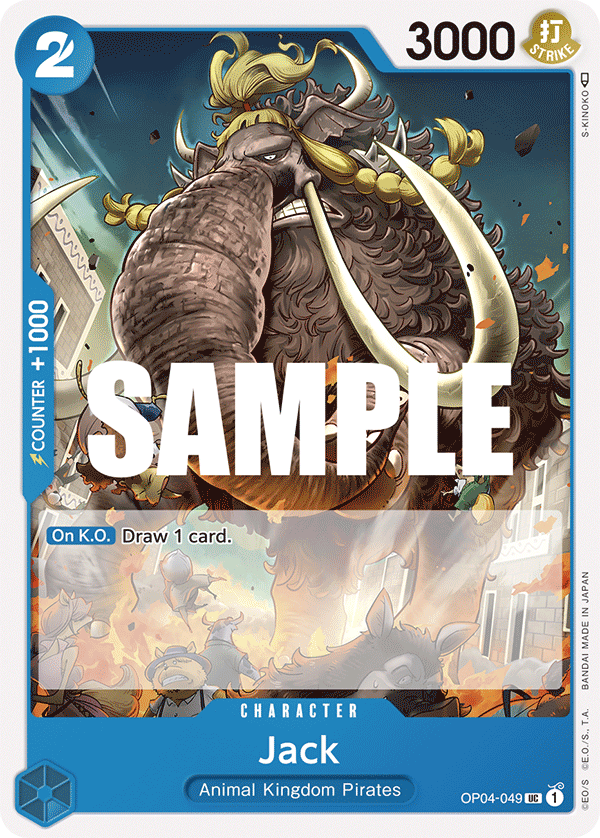 Jack OP04-049 One Piece Card Game