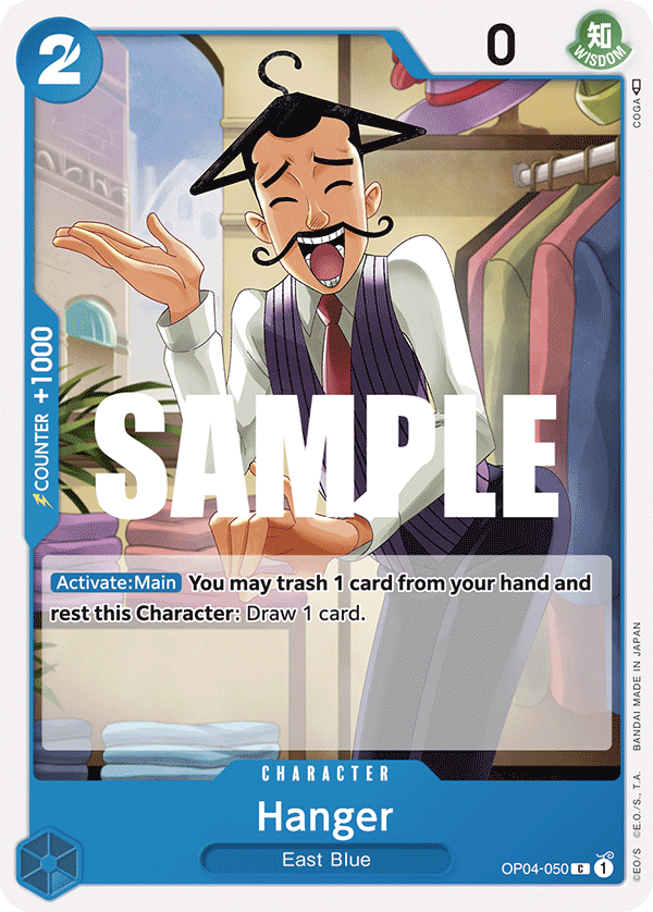 Hanger OP04-050 One Piece Card Game