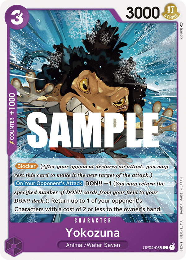 Yokozuna OP04-068 One Piece Card Game