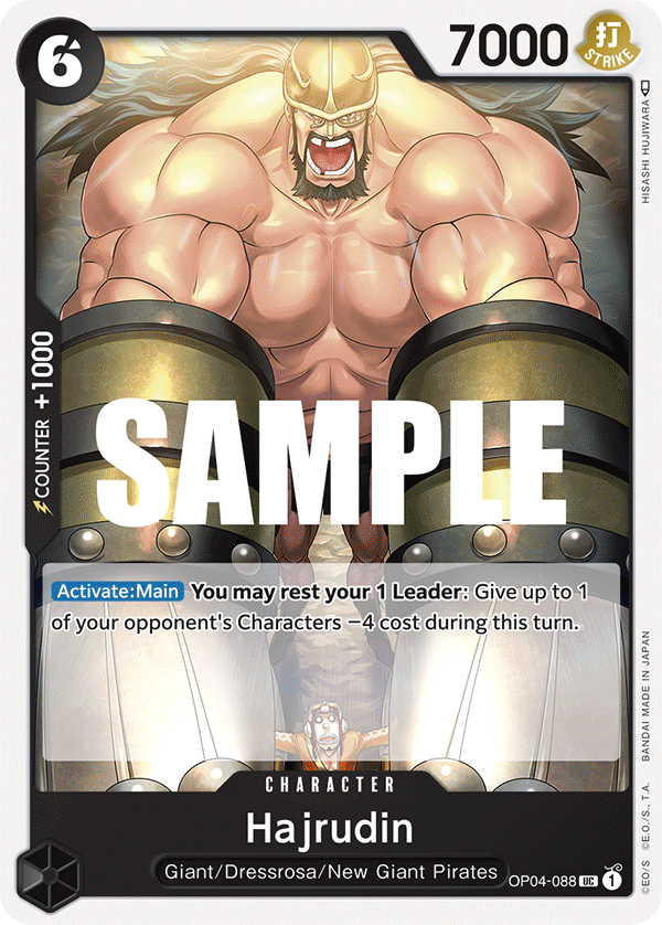 Hajrudin OP04-088 One Piece Card Game