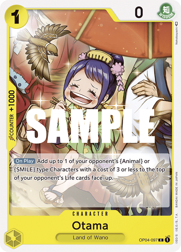 Otama [Pre-Release] OP04-097 One Piece Card Game