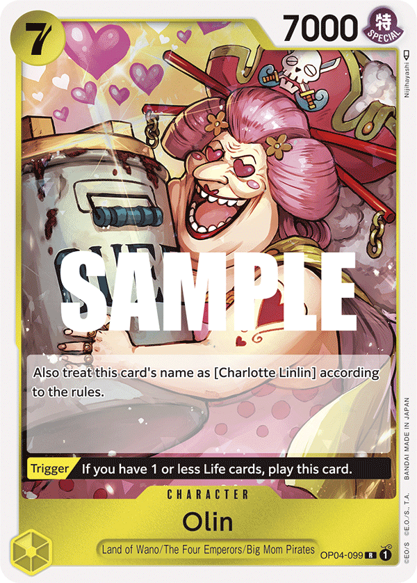 Olin OP04-099 One Piece Card Game