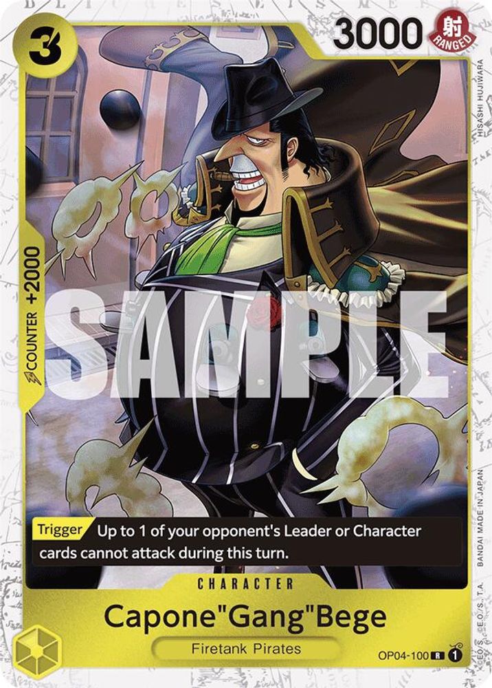 Capone"Gang"Bege [Jolly Roger PRB01] OP04-100 One Piece Card Game