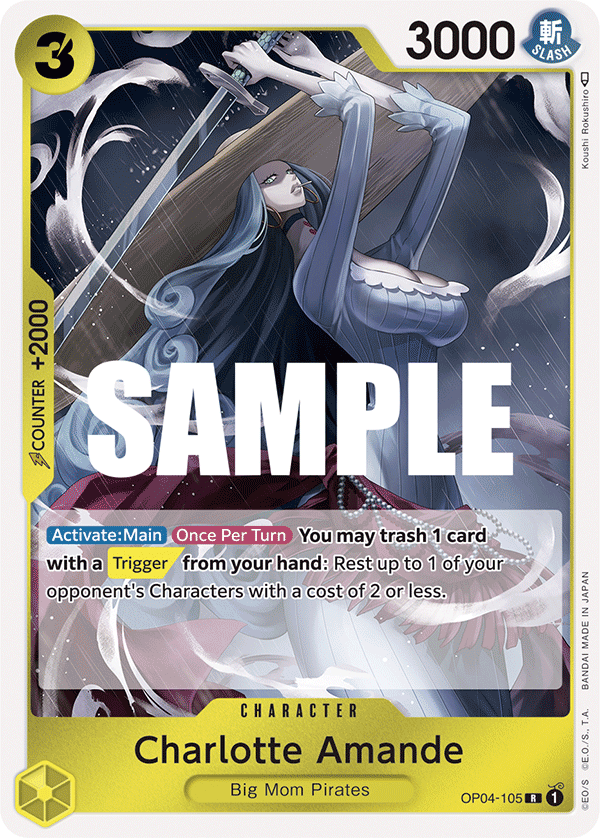 Charlotte Amande OP04-105 One Piece Card Game