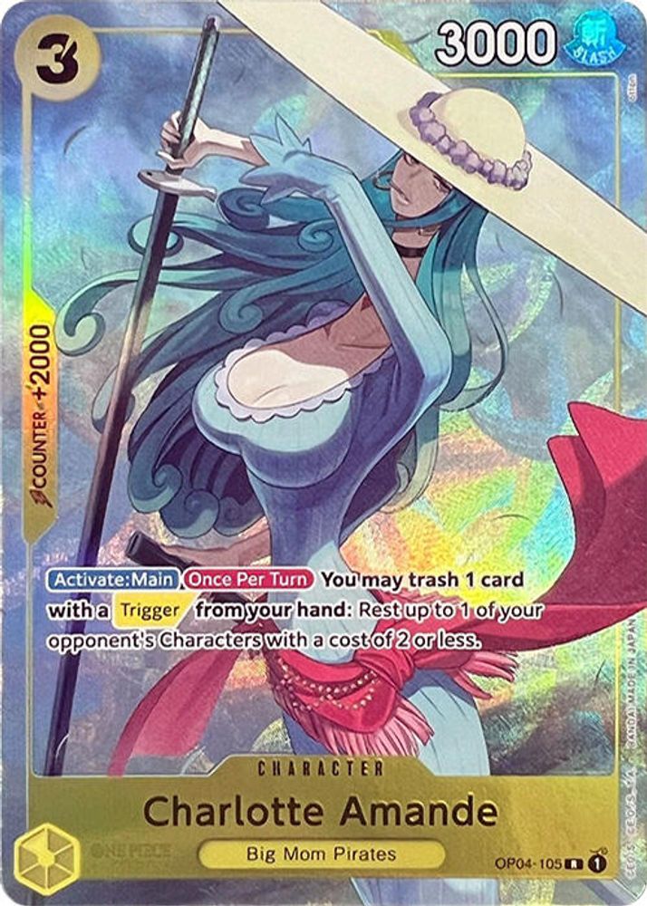 Charlotte Amande [Best Selection] OP04-105 One Piece Card Game