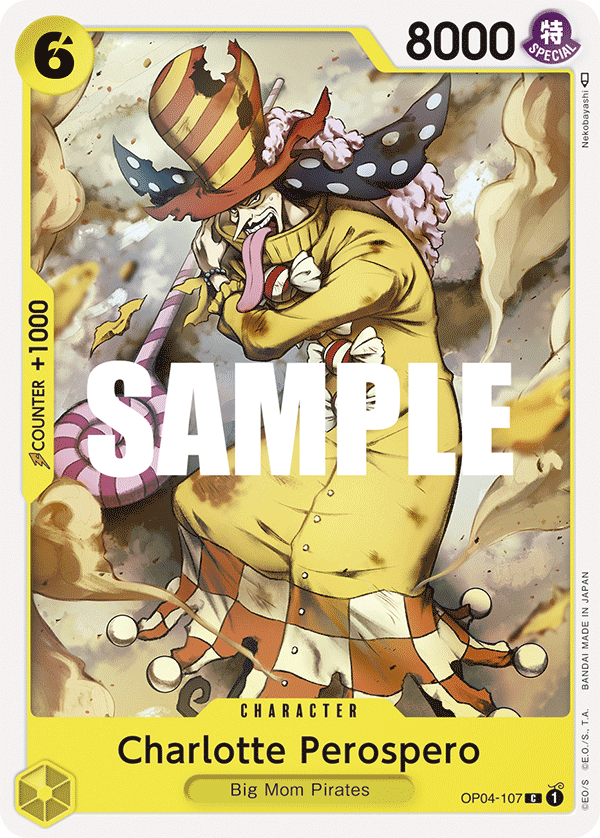 Charlotte Perospero OP04-107 One Piece Card Game