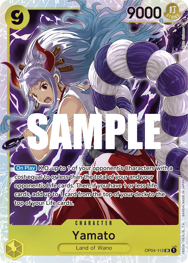Yamato [PRB01] OP04-112 One Piece Card Game