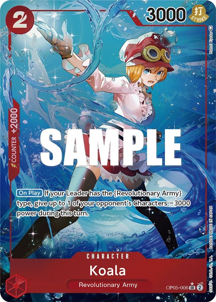 Koala [Alternate Art] OP05-006 One Piece Card Game
