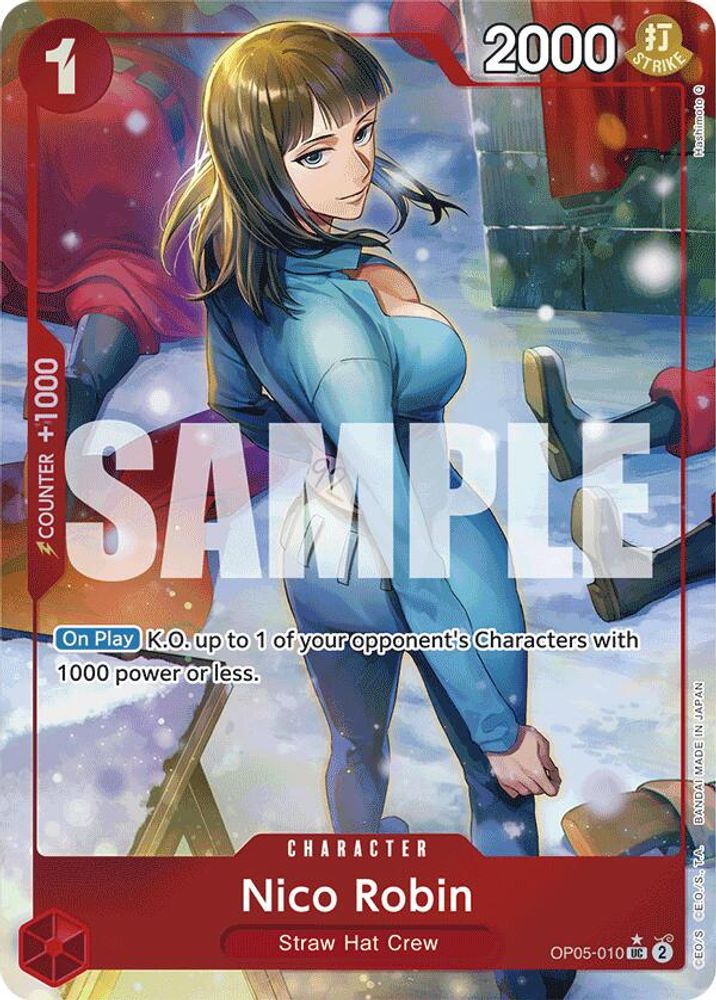 Nico Robin [Full Art PRB01] OP05-010 One Piece Card Game