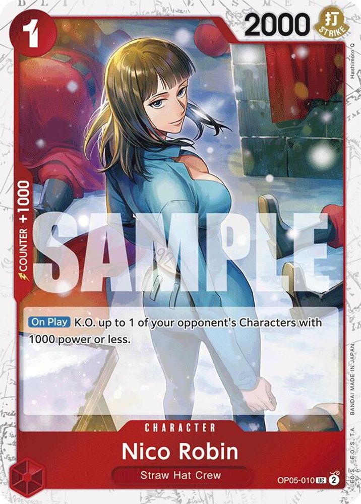 Nico Robin [Jolly Roger PRB01] OP05-010 One Piece Card Game