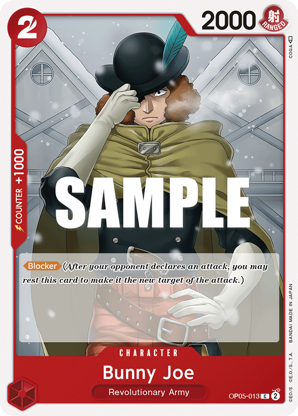 Bunny Joe OP05-013 One Piece Card Game