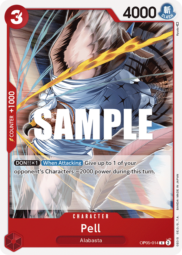 Pell OP05-014 One Piece Card Game