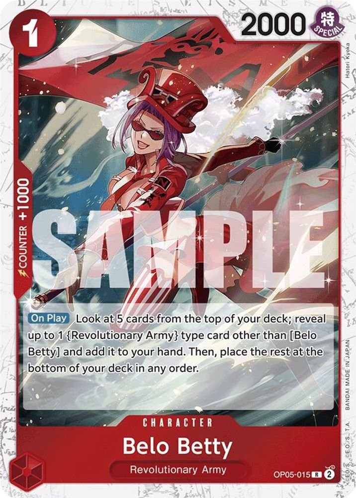 Belo Betty [Jolly Roger PRB01] OP05-015 One Piece Card Game