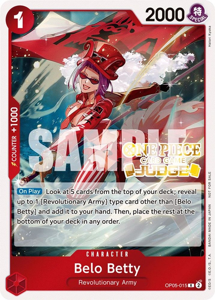 Belo Betty [Judge] OP05-015 One Piece Card Game