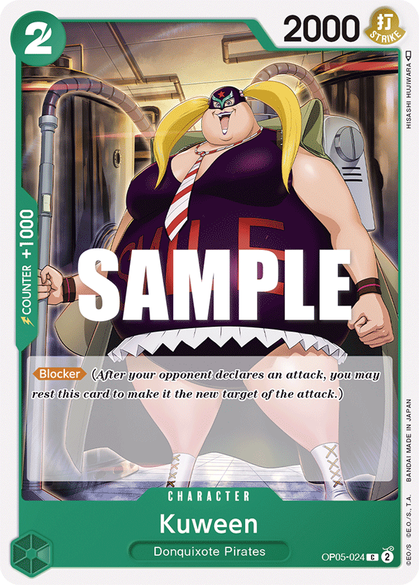 Kuween OP05-024 One Piece Card Game