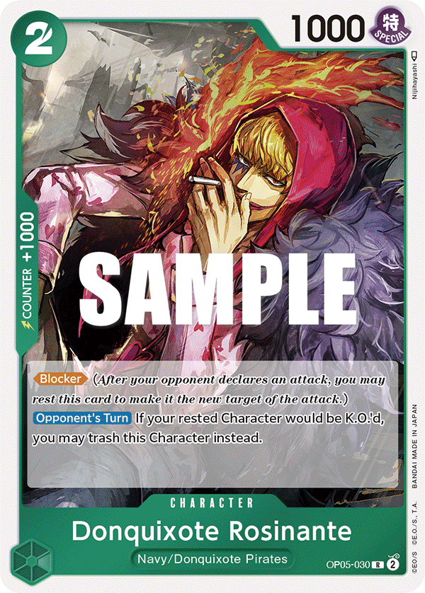 Donquixote Rosinante OP05-030 One Piece Card Game