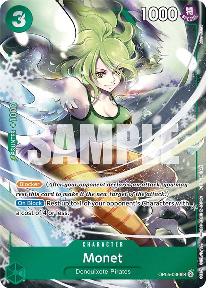Monet [Event] OP05-036 One Piece Card Game