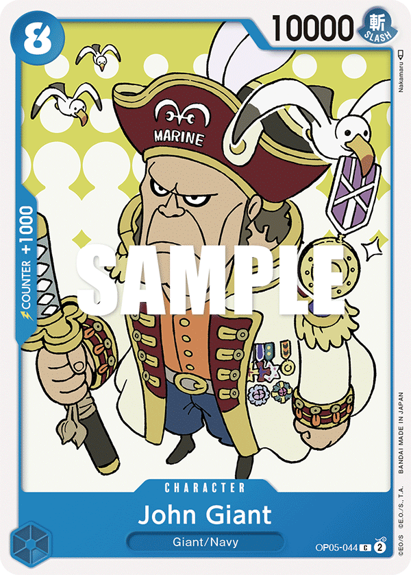 John Giant OP05-044 One Piece Card Game