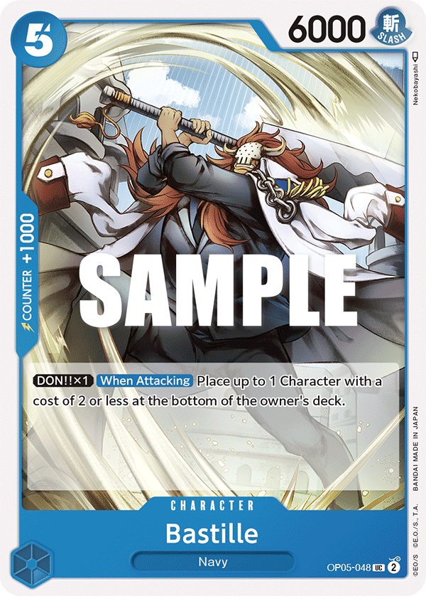 Bastille OP05-048 One Piece Card Game