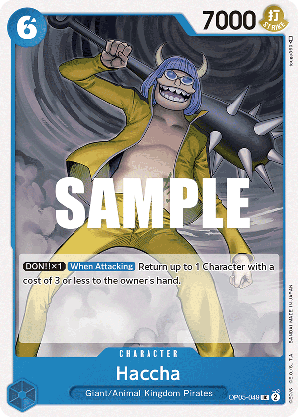 Haccha OP05-049 One Piece Card Game