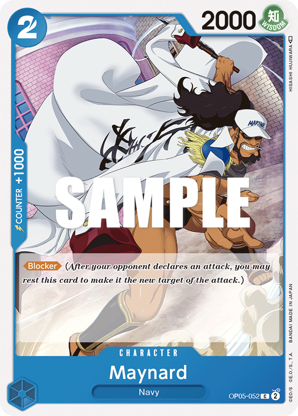 Maynard [Foil PRB-02] OP05-052 One Piece Card Game