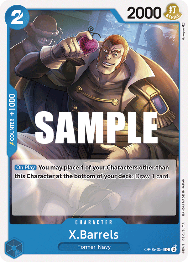 X.Barrels OP05-056 One Piece Card Game