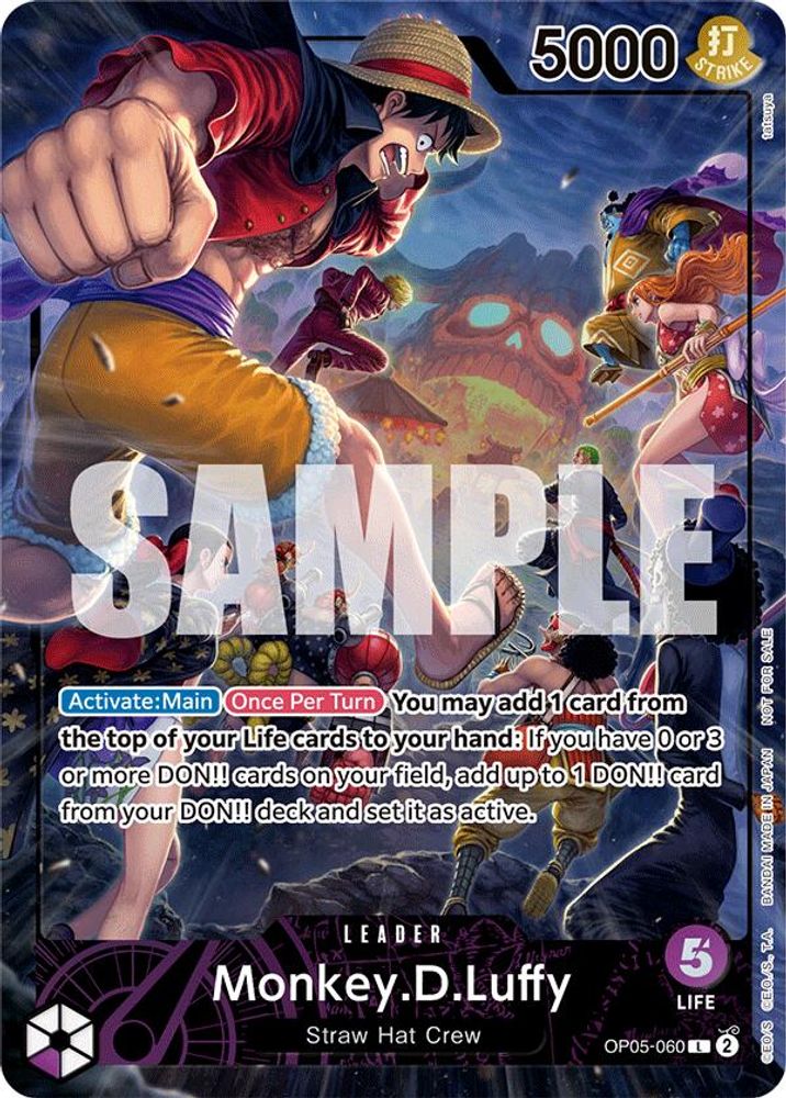 Monkey.D.Luffy [PSA Promo] OP05-060 One Piece Card Game