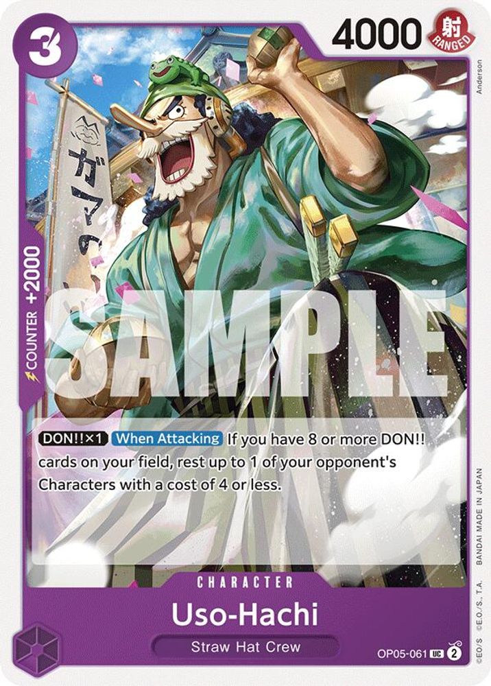 Uso-Hachi [Purple] OP05-061 One Piece Card Game