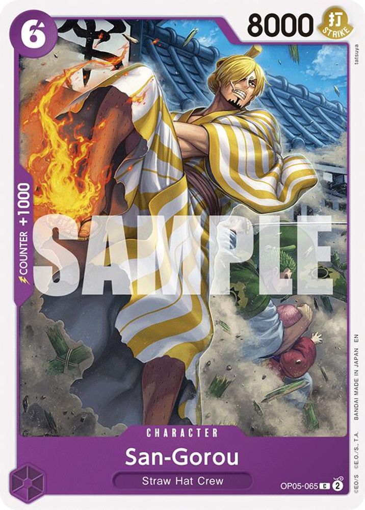 San-Gorou [Reprint] OP05-065 One Piece Card Game
