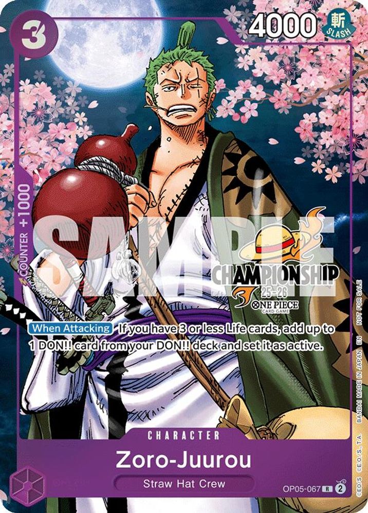 Zoro-Juurou [Event] OP05-067 One Piece Card Game
