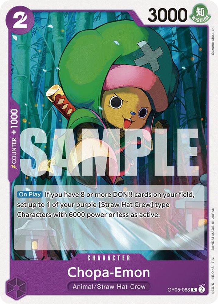 Chopa-Emon [Purple] OP05-068 One Piece Card Game