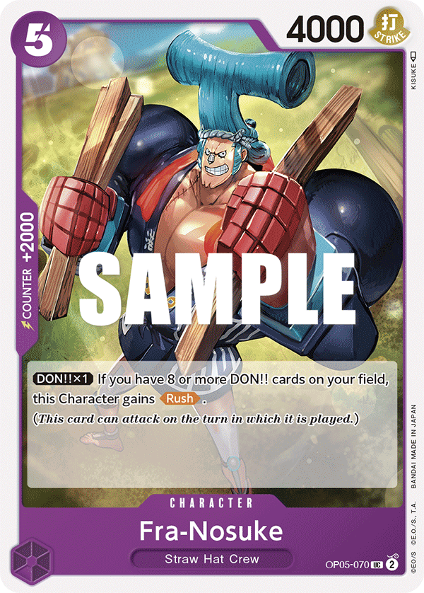 Fra-Nosuke OP05-070 One Piece Card Game