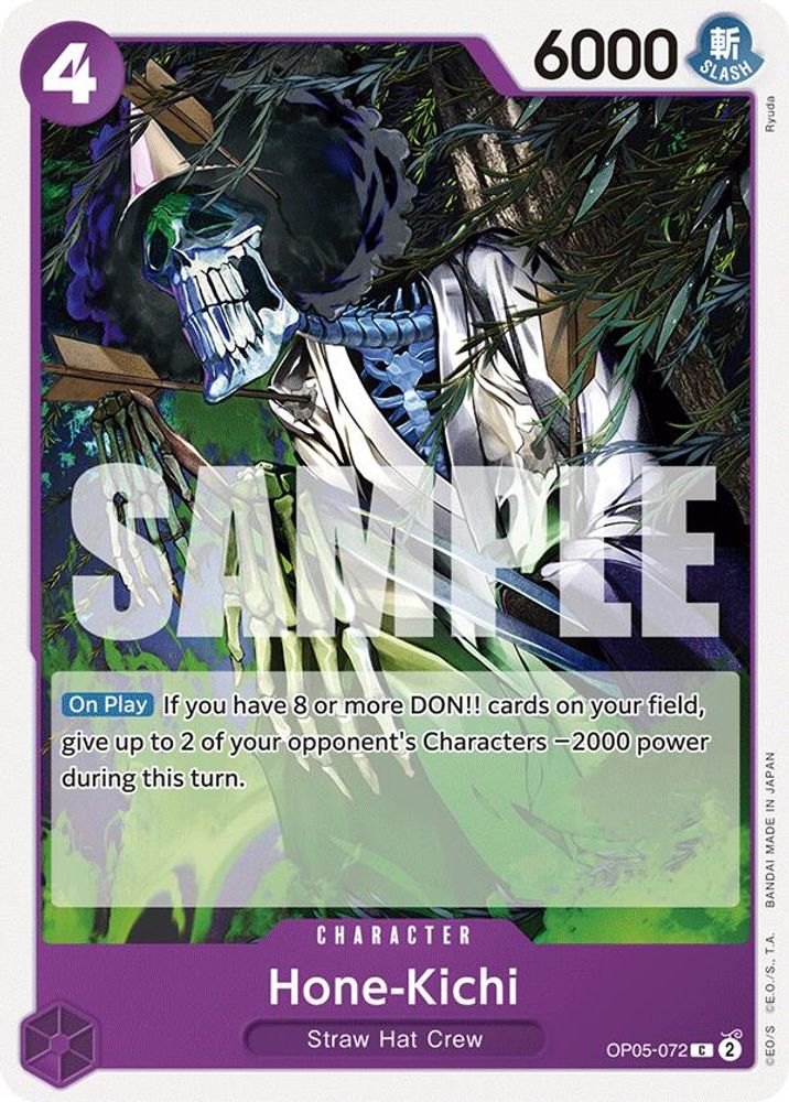 Hone-Kichi [Purple] OP05-072 One Piece Card Game