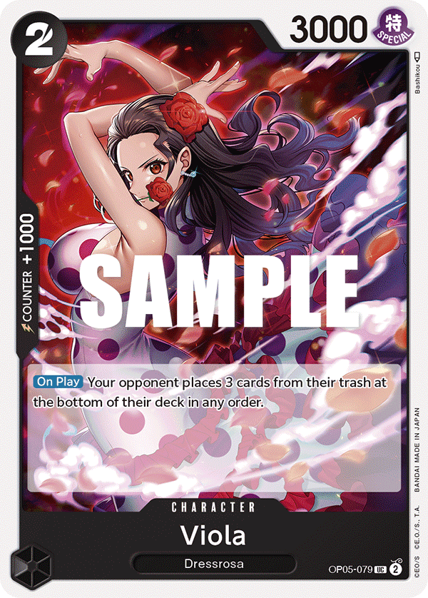 Viola OP05-079 One Piece Card Game
