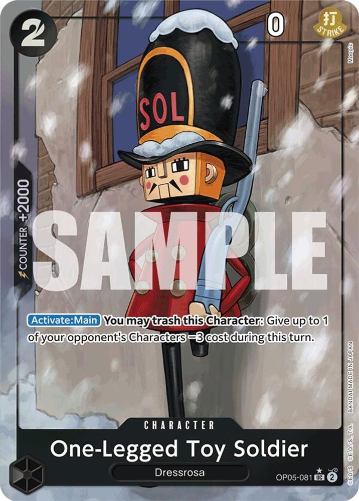 One-Legged Toy Soldier [Full Art PRB01] OP05-081 One Piece Card Game