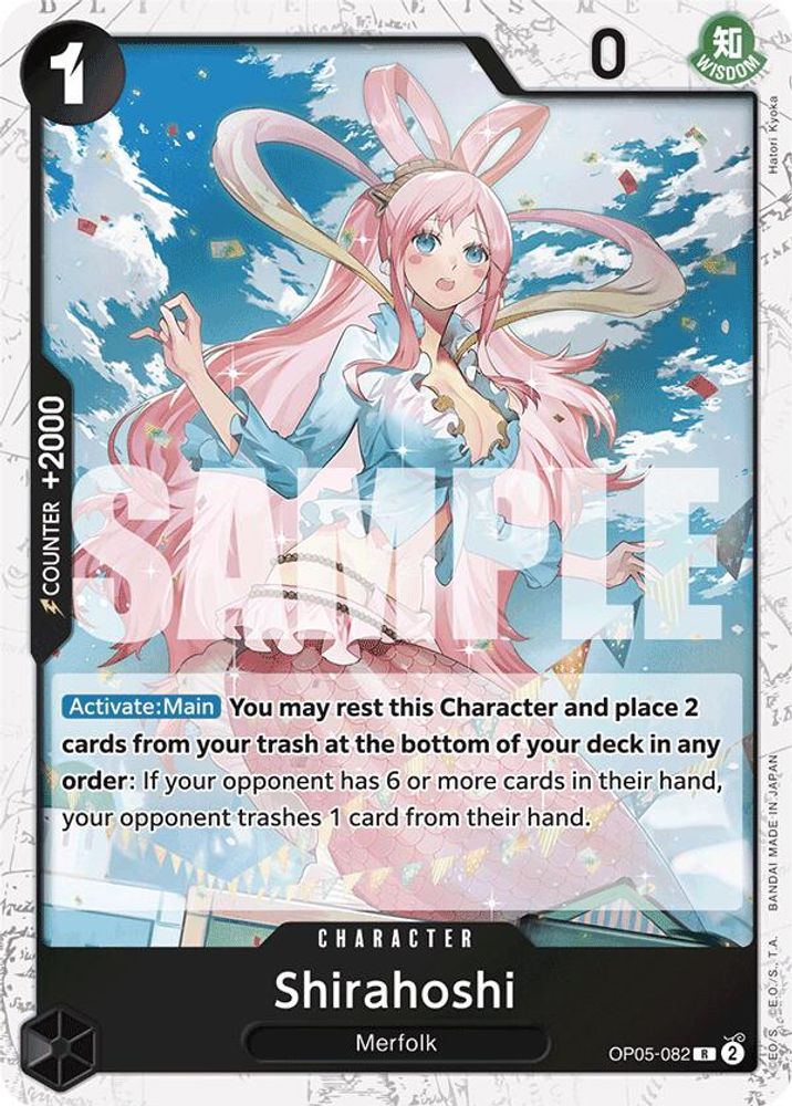 Shirahoshi [Jolly Roger PRB01] OP05-082 One Piece Card Game