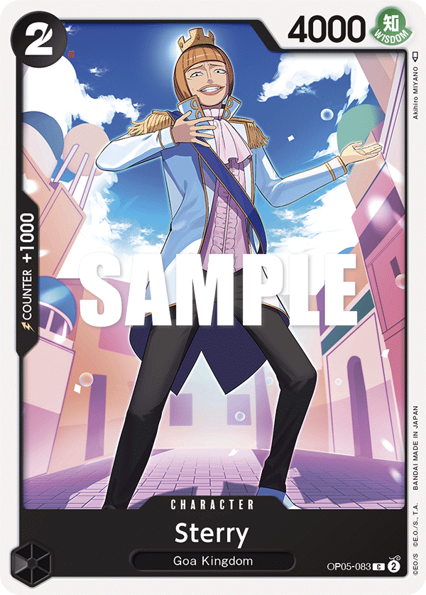Sterry OP05-083 One Piece Card Game