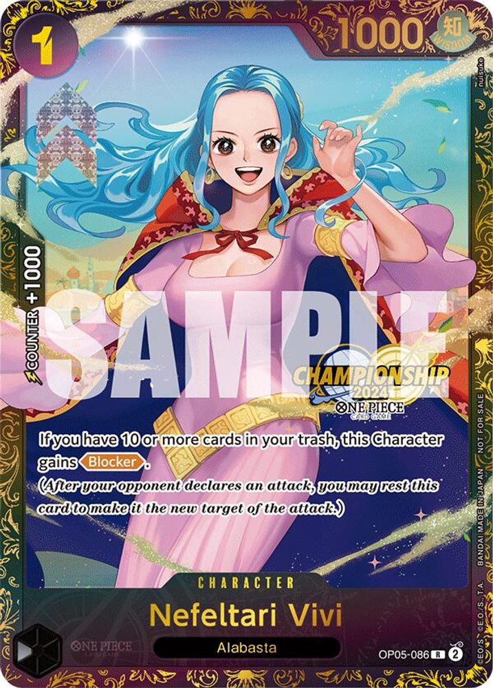 Nefeltari Vivi [Championship 2024] OP05-086 One Piece Card Game