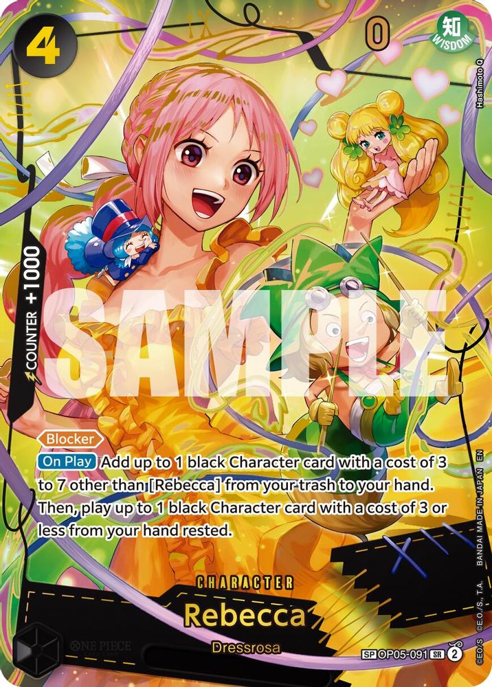 Rebecca [SP PRB-02] OP05-091 One Piece Card Game